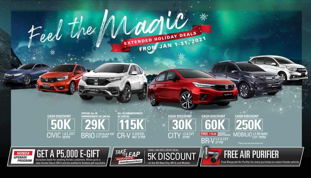 Honda Cars Philippines › Drive worry-free this rainy season with Honda's  Raining Deals Promo