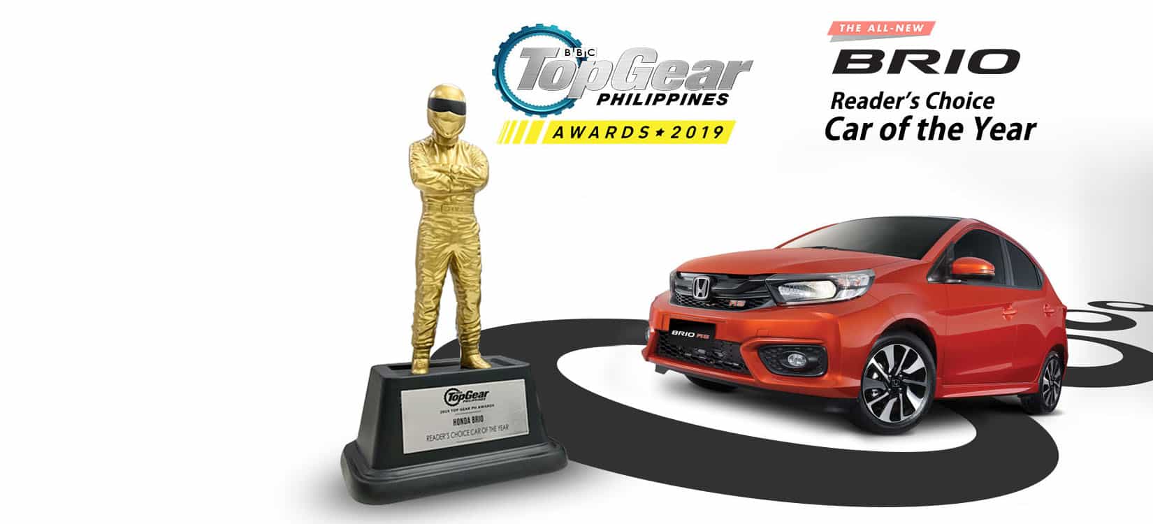 All-New Honda Brio Bags Top Gear Philippinesâ€™ Readerâ€™s Choice  Car of the Year Award