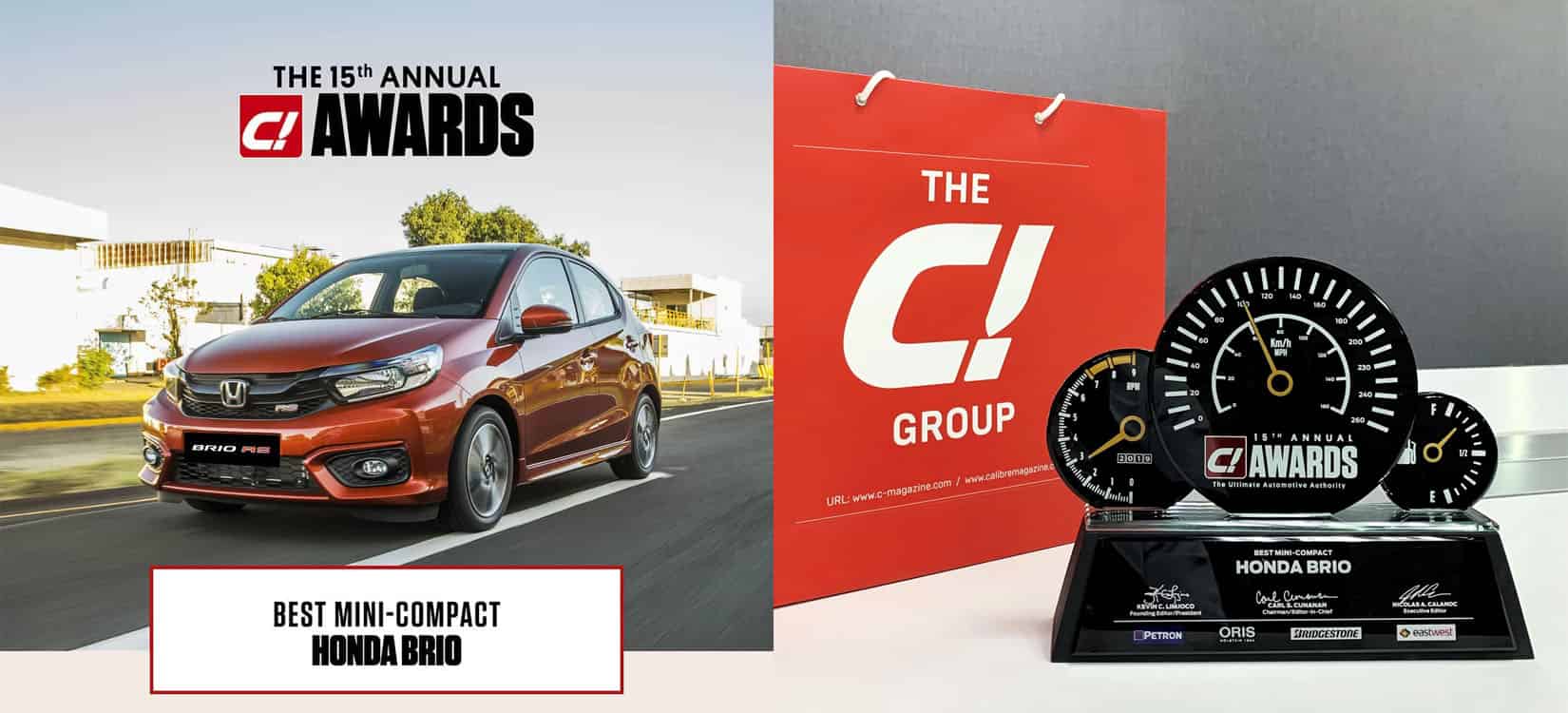 All-New Honda Brio Wins Best in Mini-Compact Award at the  15th Annual C! Awards