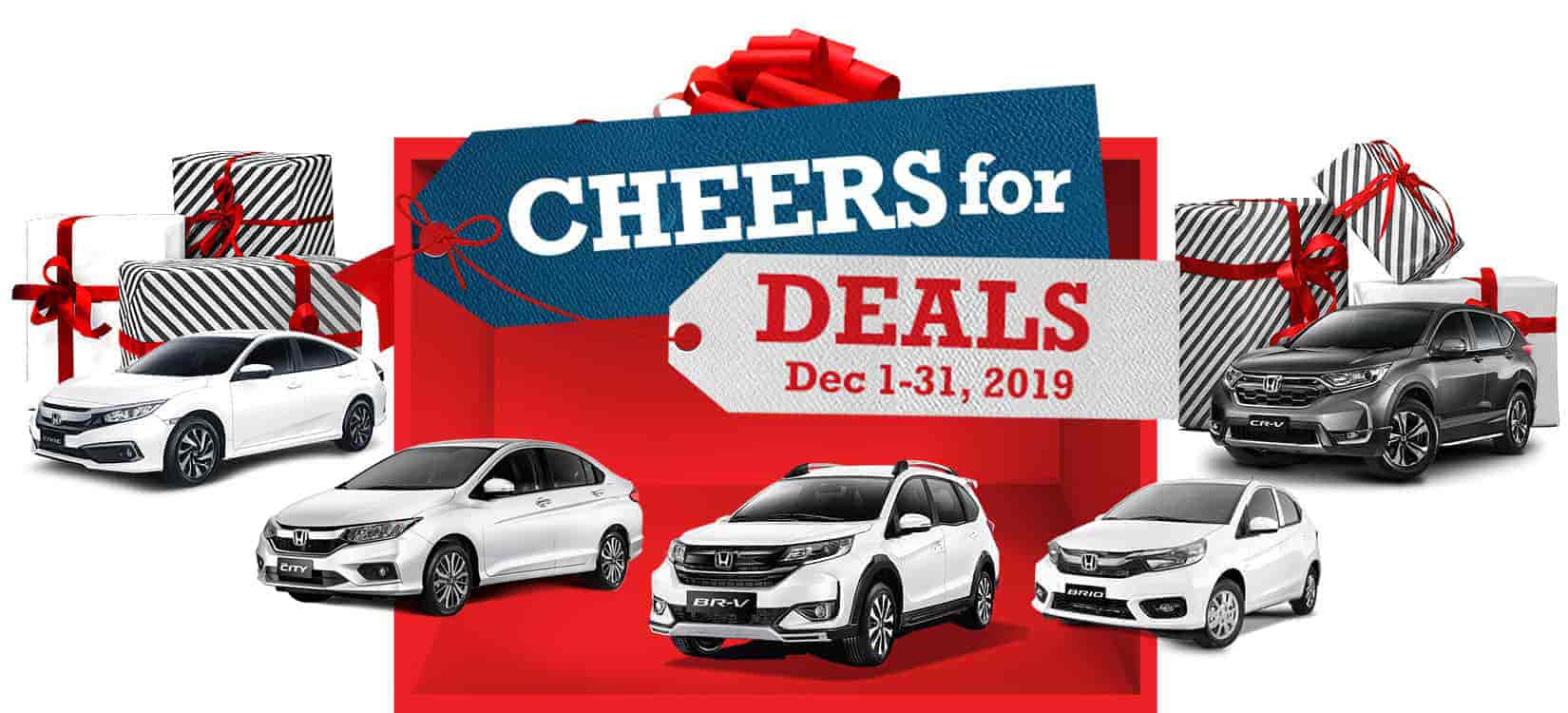 Get More Holiday Promos this December with Honda